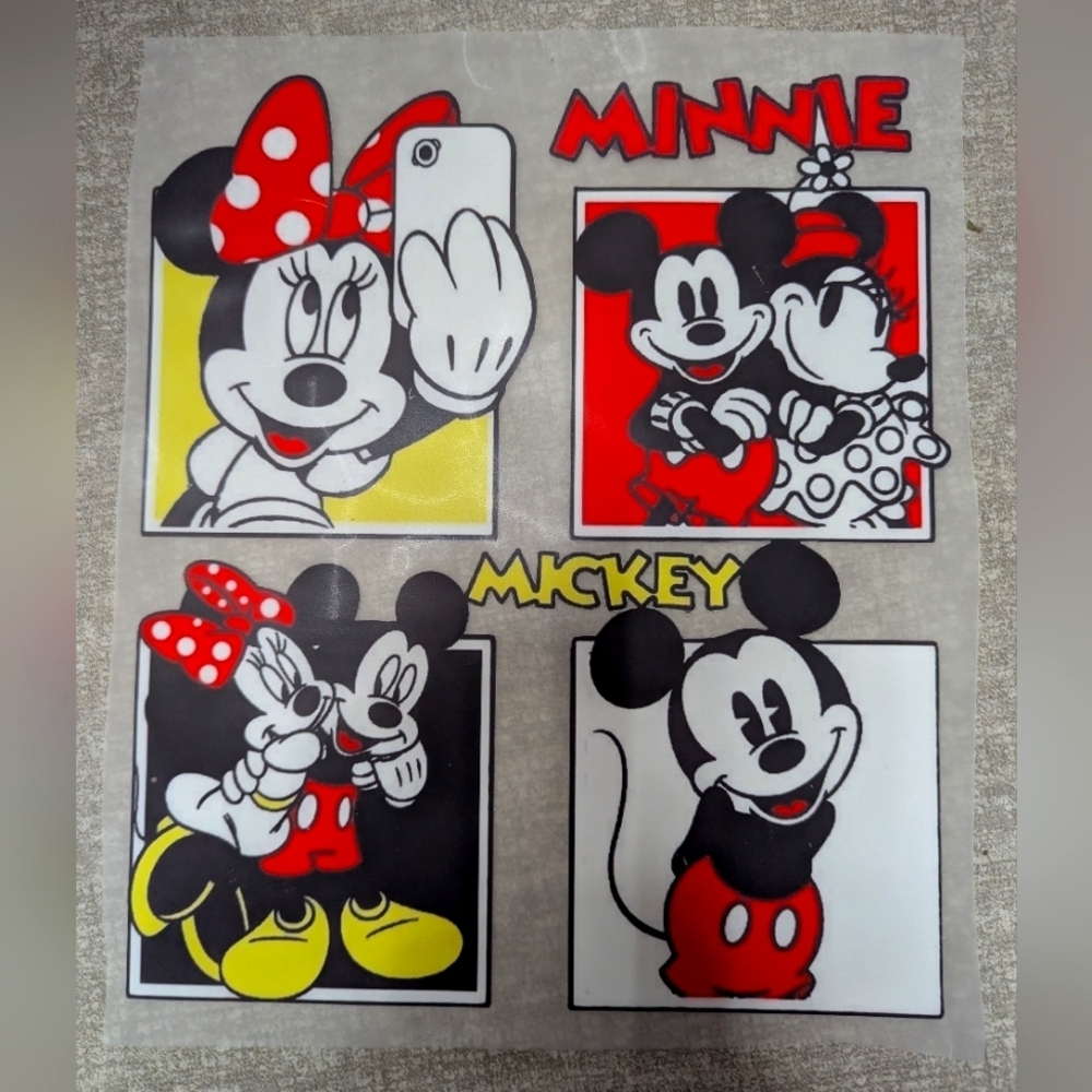 Minnie and Mickey Mouse Graphic Tee